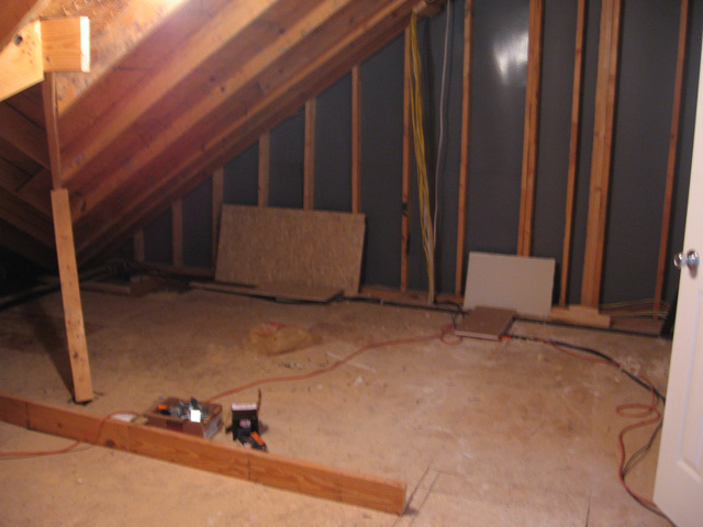 decked attic