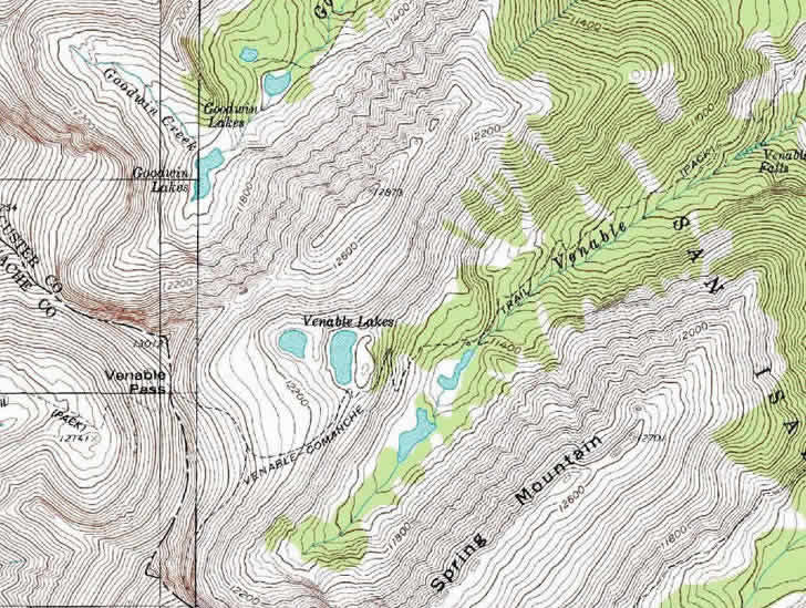 Venable Trail Map